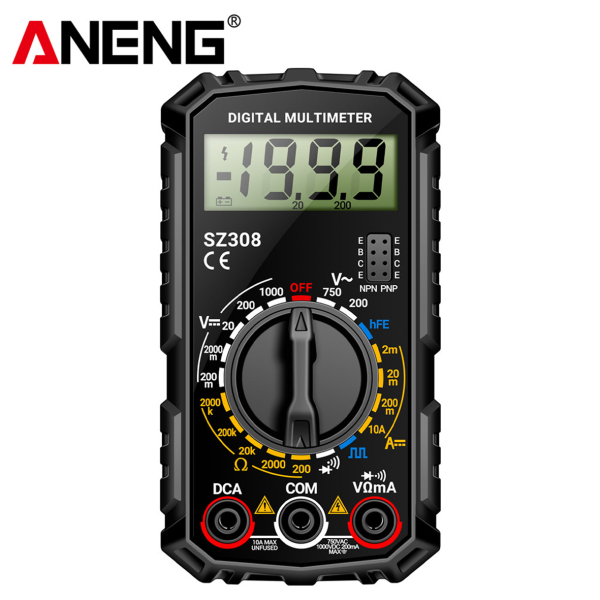 Фото - Мультиметр Aneng SZ308 750V AC/1000V DC Voltage, 10A DC Current, NCV, LCD з підсвіткою