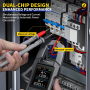 FNIRSI DMC-100 струмові (токові) кліщі / мультметр, 750V 600A AC/DC, True RMS