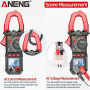 Струмові (токові) кліщі Aneng PN103 600V AC/DC Voltage, 600A AC/DC Current, NCV, мультиметр, LCD з підсвіткою