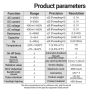 Струмові (токові) кліщі Aneng PN128 600V AC/DC Voltage, 600A AC/DC Current, NCV, мультиметр, LCD з підсвіткою
