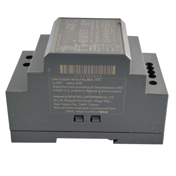Фото - Блок живлення Mean Well HDR-60-12 оригінал (12VDC, 60W)
