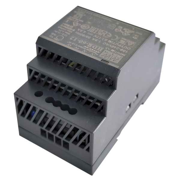 Фото - Блок живлення Mean Well HDR-60-24 оригінал (24VDC, 60W)