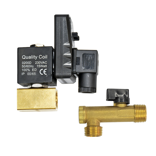 Фото - Клапан зливу конденсату OPT-А 16Бар, 220VAC, G1/2F – G1/2M