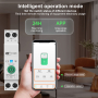 Лічильник електроенергії 1ф 63А WiFi Smart MINI з розмикачем без дисплея GREEN