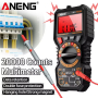 Мультиметр Aneng SZ12 750V AC/ 1000V DC Voltage, 20A AC/DC Current, NCV, LCD з підсвіткою, True RMS