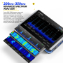FNIRSI DPOS350P 4-в-1, 2 щупи, 350MHz*2 планшетний осцилограф / генератор сигналів / аналізатор спектру / аналізатор частотної характеристики, розширена комплектація