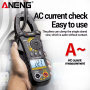 Струмові (токові) кліщі Aneng CM84 600V AC/DC Voltage, 1000A AC/DC Current, NCV, мультиметр, LCD з підсвіткою