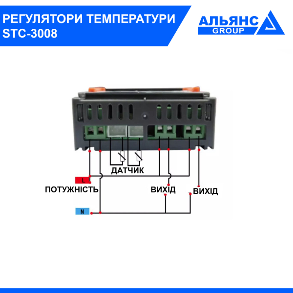 Фото - Терморегулятор STC – 3008, 12VDC