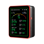 Монітор якості довкілля ZN-MT29 чорний, AQI, CO2, CO, PM2.5, PM1.0, PM10, PM0.3, температура, вологість, час, дата, HCHO, TVOC, Wi