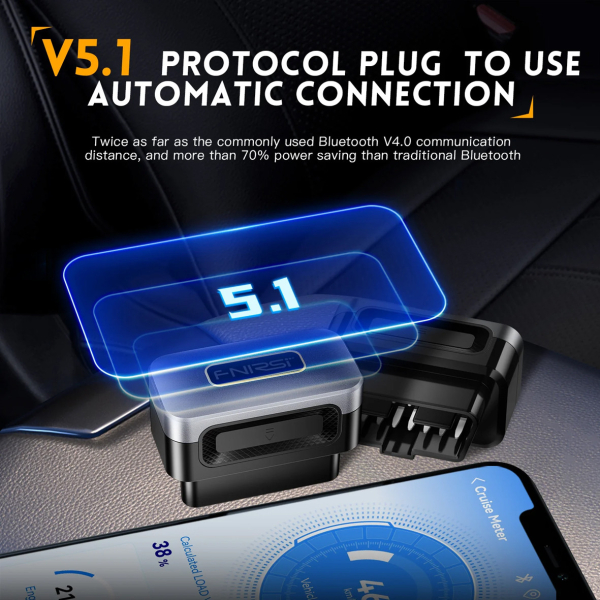 Фото - FNIRSI FD10 OBD2 автомобильный сканер для диагностики