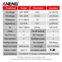Мультиметр Aneng A3006 600V AC/DC Voltage, NCV, LCD с подсветкой, Smart