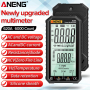 Мультиметр Aneng 620A 600V AC/DC Voltage, 10A AC/DC Current, NCV, LCD с подсветкой, True RMS, Smart