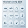 Мультиметр Aneng 681 750V AC/ 1000V DC Voltage, 10A AC/DC Current, NCV, LCD с подсветкой, True RMS, Smart