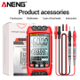 Мультиметр Aneng SZ01 600V AC/DC Voltage, 10A AC/DC Current, NCV, LCD с подсветкой, True RMS, Smart