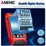 Мультиметр Aneng SZ01 600V AC/DC Voltage, 10A AC/DC Current, NCV, LCD с подсветкой, True RMS, Smart