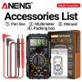 Мультиметр Aneng SZ308 750V AC/1000V DC Voltage, 10A DC Current, NCV, LCD с подсветкой