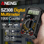 Мультиметр Aneng SZ308 750V AC/1000V DC Voltage, 10A DC Current, NCV, LCD с подсветкой