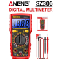 Мультиметр Aneng SZ306 600V AC/DC Voltage, 10A DC Current, LCD с подсветкой