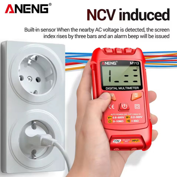 Фото - Мультиметр Aneng M113 600V AC/DC Voltage, NCV, LCD дисплей