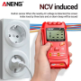 Мультиметр Aneng M113 600V AC/DC Voltage, NCV, LCD дисплей