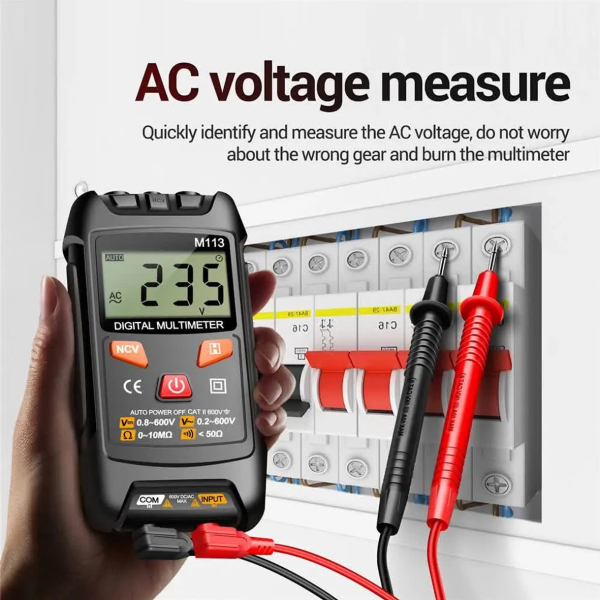 Фото - Мультиметр Aneng M113 600V AC/DC Voltage, NCV, LCD дисплей