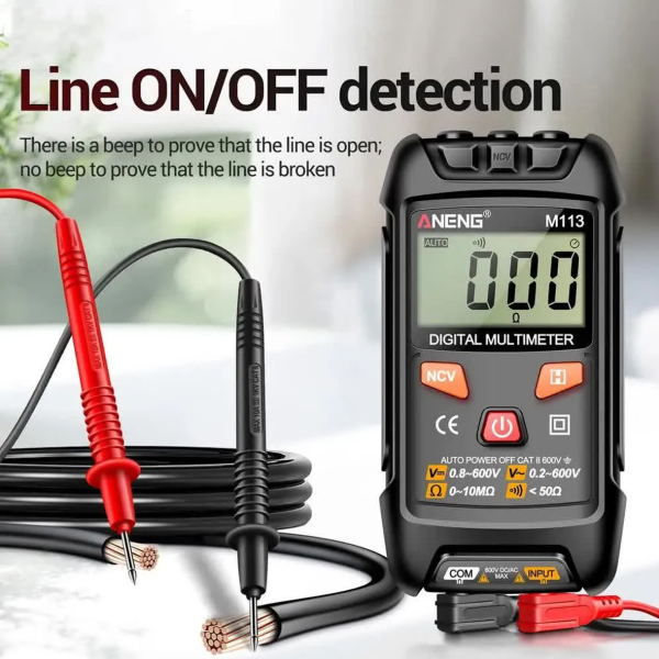 Фото - Мультиметр Aneng M113 600V AC/DC Voltage, NCV, LCD дисплей