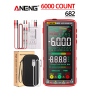 Мультиметр Aneng 682 750V AC/ 1000V DC Voltage, 10A AC/DC Current, NCV, VA цветной дисплей, True RMS, Smart, литиевый аккумулятор