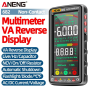 Мультиметр Aneng 682 750V AC/ 1000V DC Voltage, 10A AC/DC Current, NCV, VA цветной дисплей, True RMS, Smart, литиевый аккумулятор