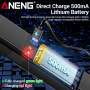 Мультиметр Aneng A3016 600V AC/DC Voltage, NCV, LCD с подсветкой, Smart, литиевый аккумулятор