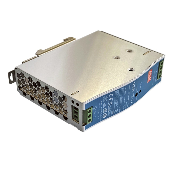 Фото - Блок живлення Mean Well NDR-75-12 оригінал (12VDC, 75W)