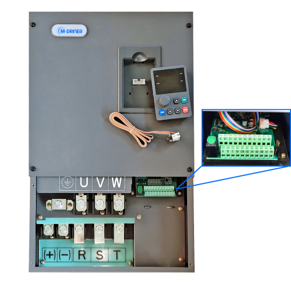 Фото - Частотний перетворювач 380В 3фази векторний 93KW M-Driver