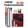Електричний паяльник ANENG SL06 (60W), комплект 11 предметів, цифровий дисплей та терморегулятор