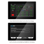 Дисплей сенсорний для BMS JK PB V19 7,0дюйми LCD 7.0 TTL-P