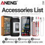 Мультиметр Aneng 615 600V AC/DC Voltage, 10A AC/DC Current, NCV, VA кольоров.дисплей, Smart