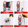 Струмові (токові) кліщі Aneng PN200 600V AC/DC Voltage, 600A AC/DC Current, NCV, мультиметр, LCD дисплей