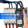 Струмові (токові) кліщі Aneng  ST184 450V AC/DC Voltage, 600A AC Current, NCV, мультиметр, LCD з підсвіткою, True RMS