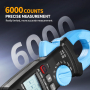 FNIRSI MC-40 струмові (токові) кліщі / мультметр, 600V 600A AC/DC, True RMS