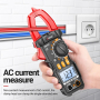 Струмові (токові) кліщі Aneng PN107 600V AC/DC Voltage, 600A AC Current, NCV, мультиметр, LCD з підсвіткою