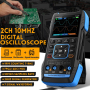 FNIRSI 2C23T standart, 2щупи (цифровий мультиметр / портативний осцилограф 10 МГц*2 / генератор сигналів / 9999 Count Smart професійний тестер), стандартна комплектація
