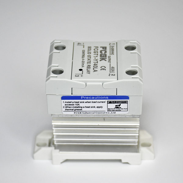 Фото - SSR регулятор потужності 1фаза  FCGT1-YT40VD, 40А, DC-AC (86544)