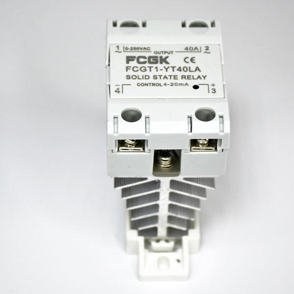 Фото - SSR регулятор потужності 1фаза  FCGT1-YT40VD, 40А, DC-AC (86544)