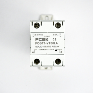 Фото - SSR регулятор потужності 1фаза  FCGT1-YT80VD, 80А, DC-AC (86545)