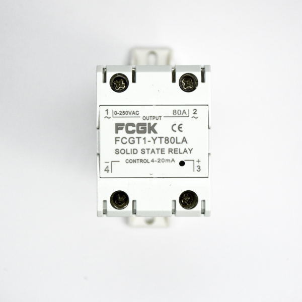 Фото - SSR регулятор потужності 1фаза  FCGT1-YT80VD, 80А, DC-AC (86545)