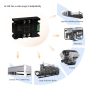 SSR регулятор потужності 1фаза DTY-220V100P1, 100А, DC-AC
