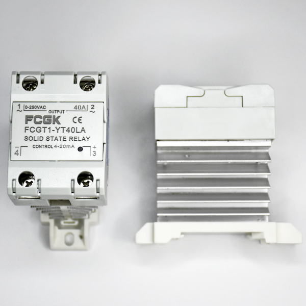 Фото - SSR регулятор потужності 1фаза  FCGT1-YT40VD, 40А, DC-AC (86544)