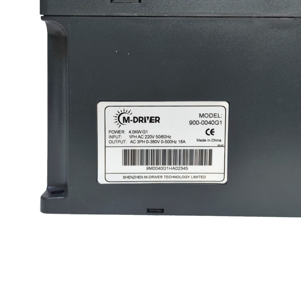 Фото - Частотний перетворювач з 220В 1фаза на 380В 3фази векторний 4,0KW M-Driver