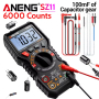 Мультиметр Aneng SZ11 750V AC/ 1000V DC Voltage, 20A AC/DC Current, NCV, LCD з підсвіткою, True RMS