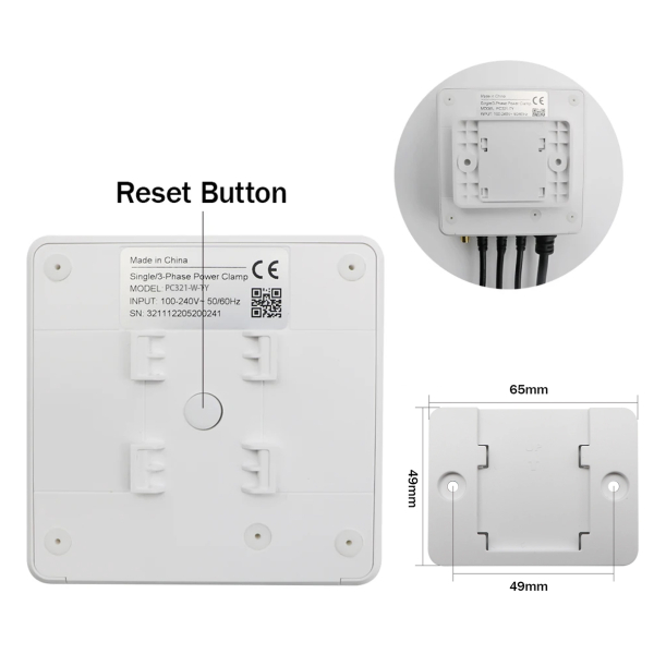 Фото - Лічильник електроенергії 3ф 120А WiFi Smart PC321-W