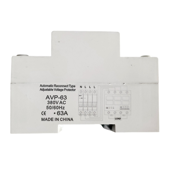 Фото - Реле захисту 3-х фазне напруга/струм 63A 0-500V (L1-L3)/N, 6парам.