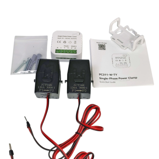 Фото - Лічильник електроенергії PC 311-W-TY/120A*2, 2ф 120А WiFi Smart